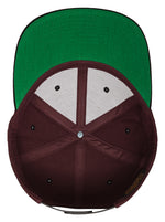 Yupoong 2 Tone 6089MT – Maroon-Schwarz