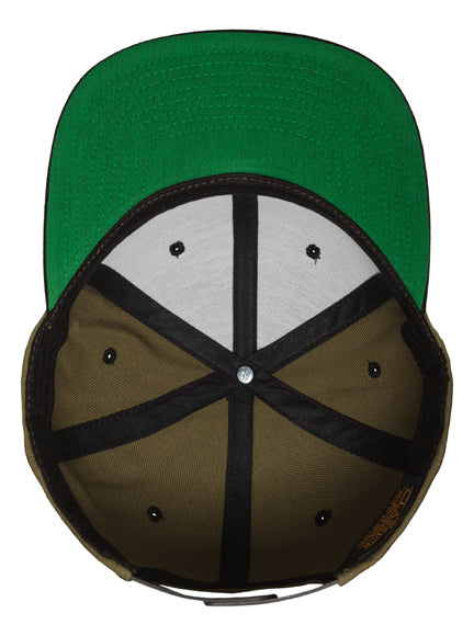 Yupoong 2 Tone 6089MT – Olive-Schwarz