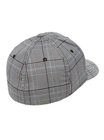 Flexfit Glen Check 6196 – Schwarz-Weiß