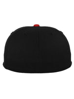 Flexfit 210 6210T – Schwarz-Rot