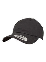 Yupoong Low Profile Melton Wool Dad 6245PT – Schwarz
