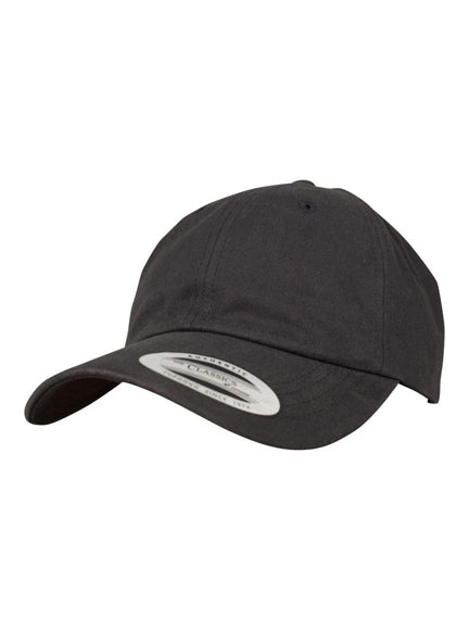 Yupoong Low Profile Melton Wool Dad 6245PT – Schwarz