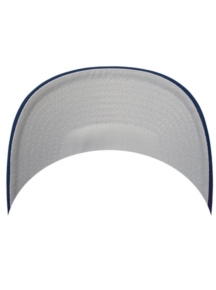 Flexfit Contrast 6277T – Schwarz-Navyblau