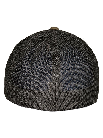 Flexfit Recycled Mesh 6511RM – Olive-Schwarz