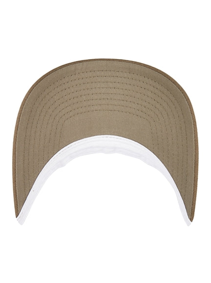 Yupoong Classic RECYCLED Retro 6606RT – Olive-Weiß
