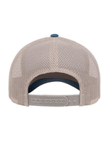 Yupoong Retro 6606T – Blau-Silber