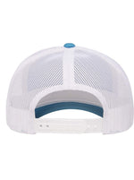 Yupoong Retro 6606T – Turquoise -Weiß