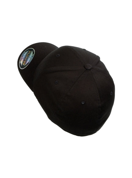 Flexfit V-Flexfit Cotton 5001 – Schwarz
