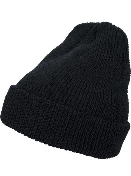 Yupoong Long Knit 1545K – Schwarz
