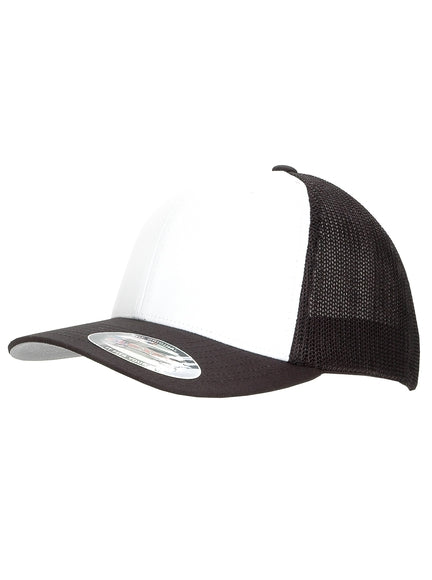 Flexfit Mesh 6511CF – Weiß-Schwarz