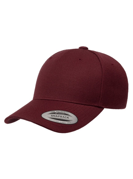 Yupoong Premium 5 Panel Curved Classic 5789M – Maroon