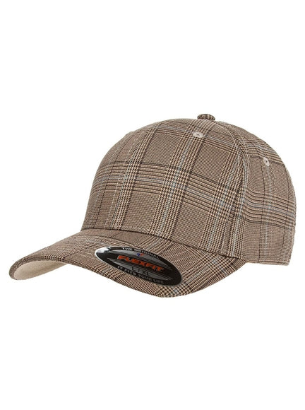 Flexfit Glen Check 6196 – Braun-Khaki