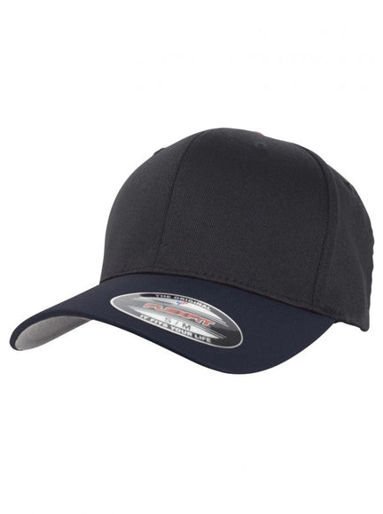 Flexfit Contrast 6277T – Schwarz-Navyblau