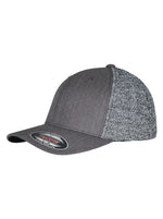 Flexfit Trucker Melange Mesh 6511MM – Schwarz-Grau