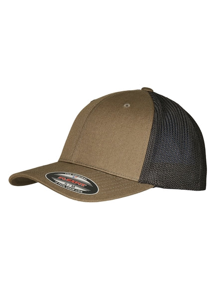 Flexfit Recycled Mesh 6511RM – Olive-Schwarz