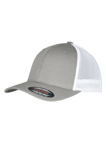 Flexfit Recycled Mesh 6511RM – Grau-Weiß