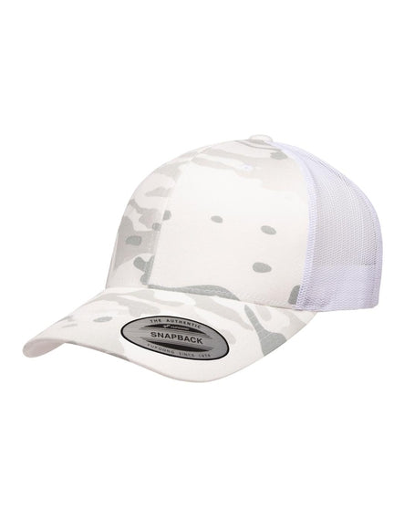 Yupoong Retro Multicam 6606MC – Camouflage Schnee