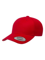 Yupoong Premium 5 Panel Curved Classic 5789M – Rot
