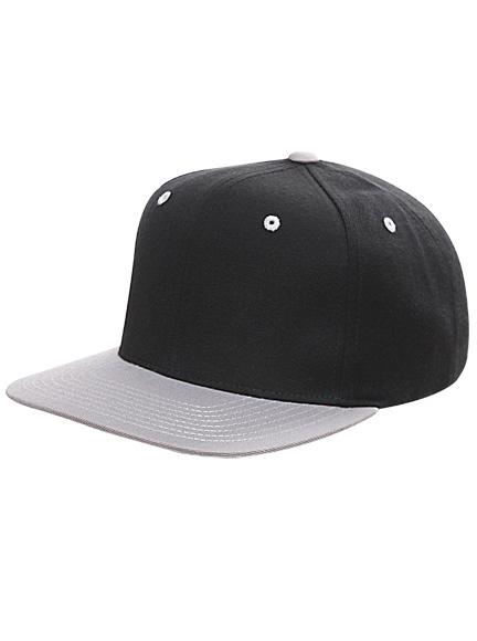 Yupoong 2 Tone 6089MT – Schwarz-Silber