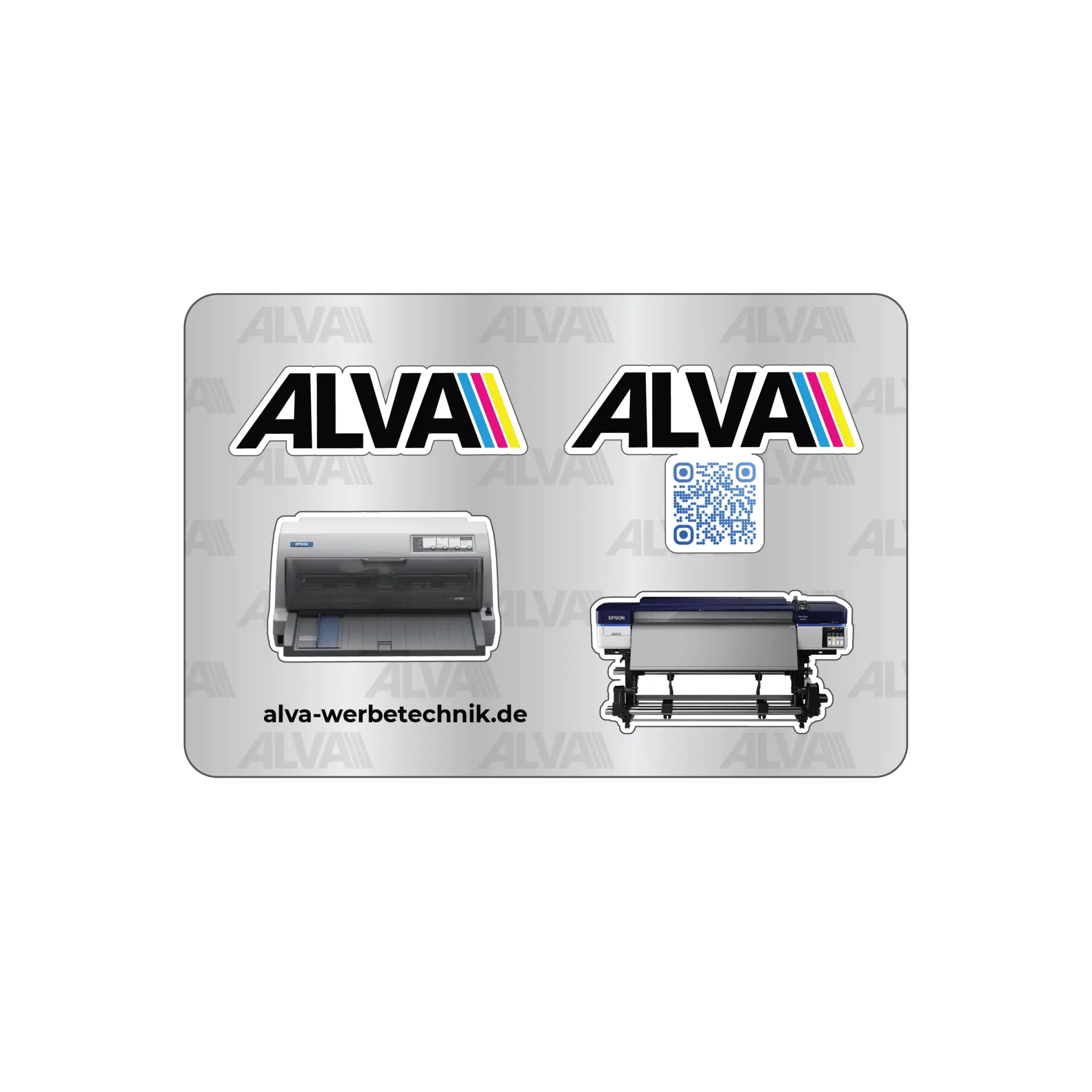 Bogen Aufkleber - Alva Werbetechnik