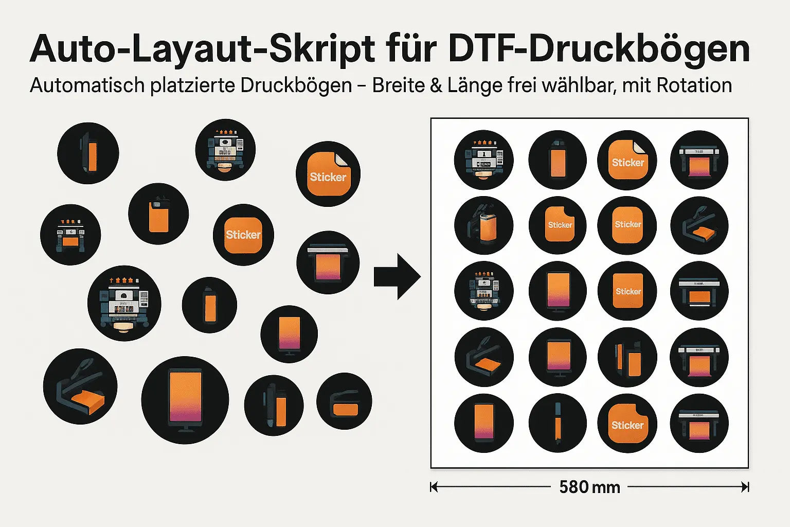 DTF Builder für Adobe Illustrator - Alva Werbetechnik