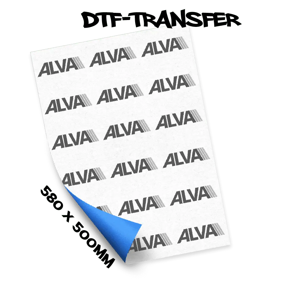 DTF Transfer 580x500mm - Alva Werbetechnik