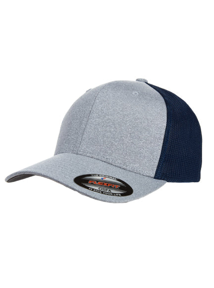 Flexfit Mesh Trucker 6311 – Heather Grau-Navyblau
