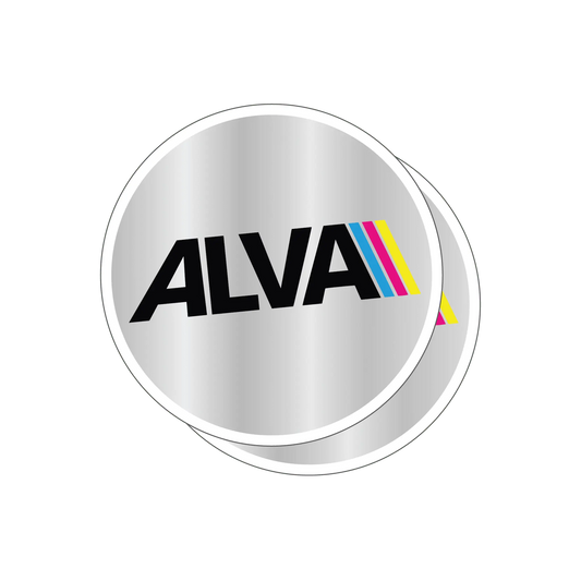 Kreis Aufkleber - Alva Werbetechnik