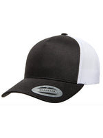 Yupoong Retro 5 Panel 6506T – Rot-Weiß